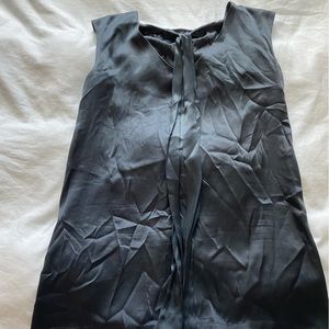 French Connection 100% silk dress with silk belt